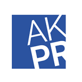 AKPR Logo, Unternehmenslogo, PR-Agentur
